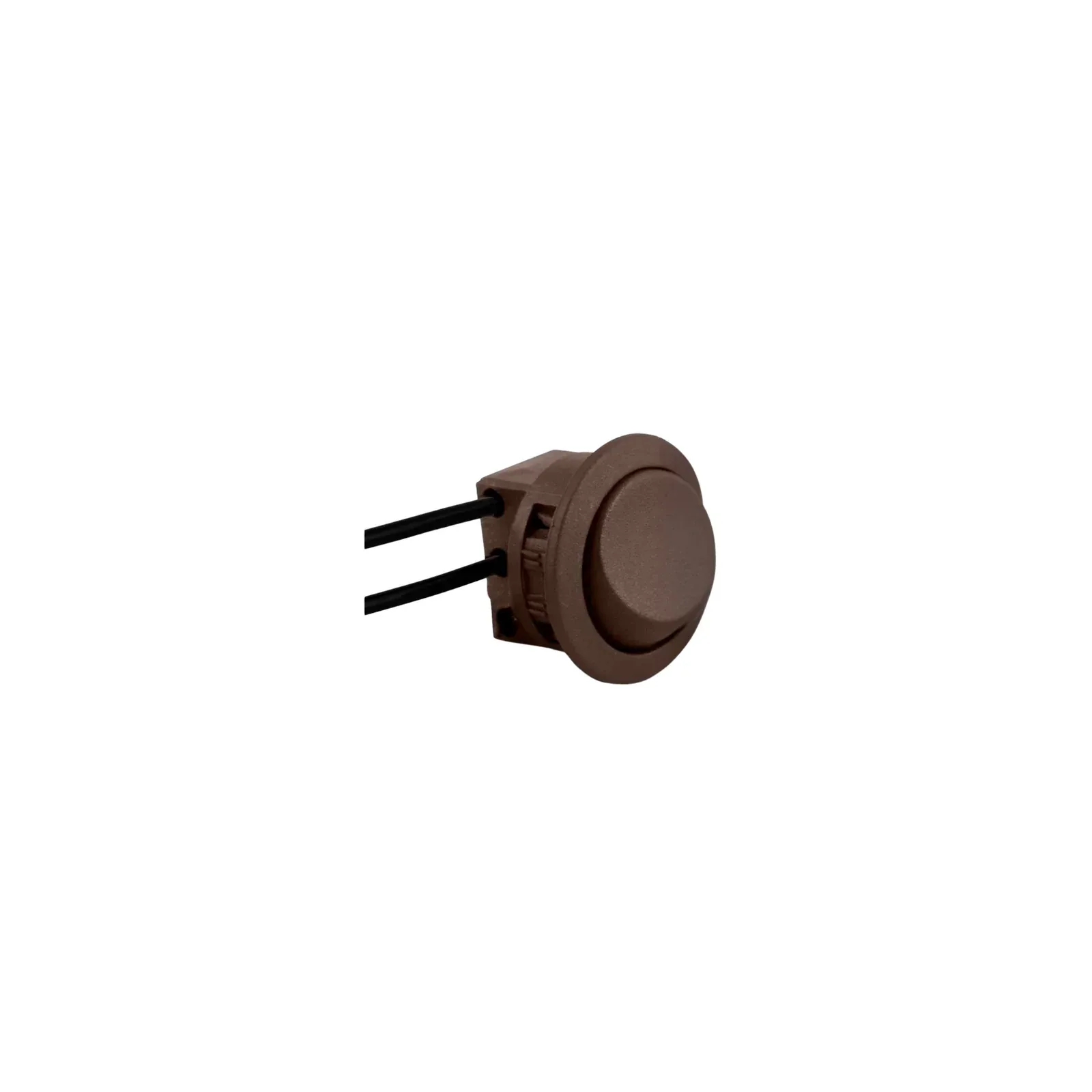 Interruptor botão 2 pinos saída lateral com fio de 15cm — foto 1