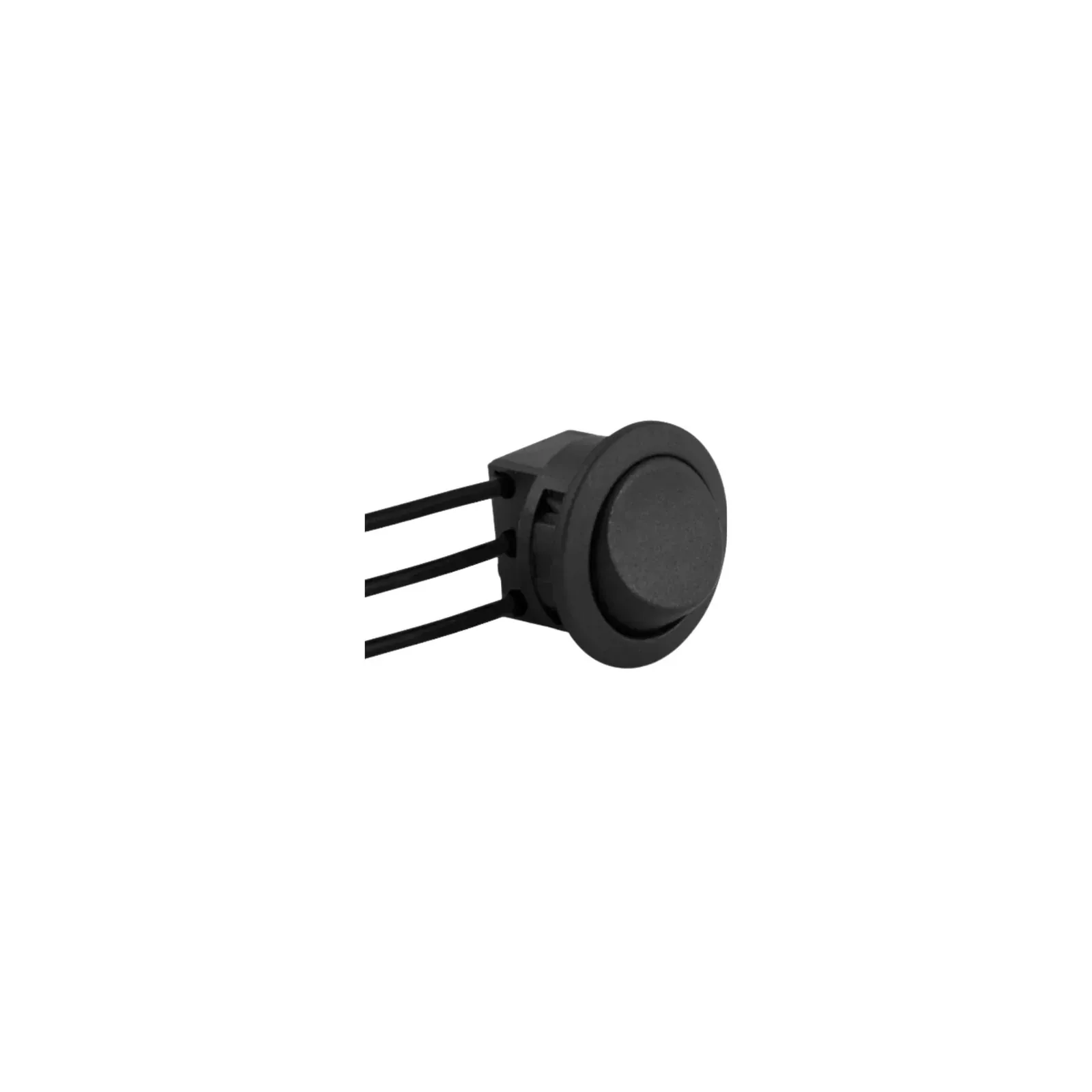 Interruptor botão 3 pinos saída lateral com fio de 15cm — foto 1