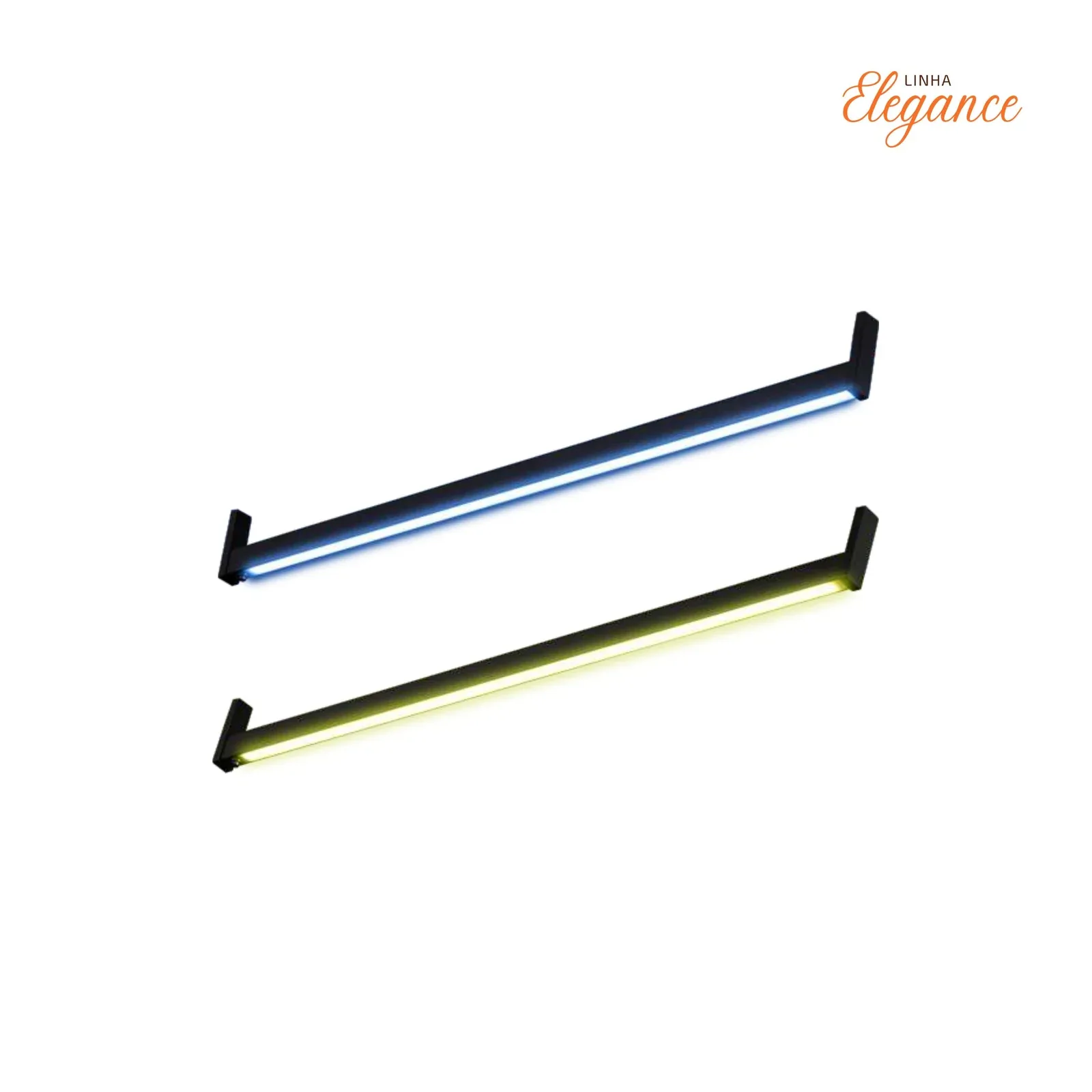 Cabideiro iluminado editável led slim — foto 1