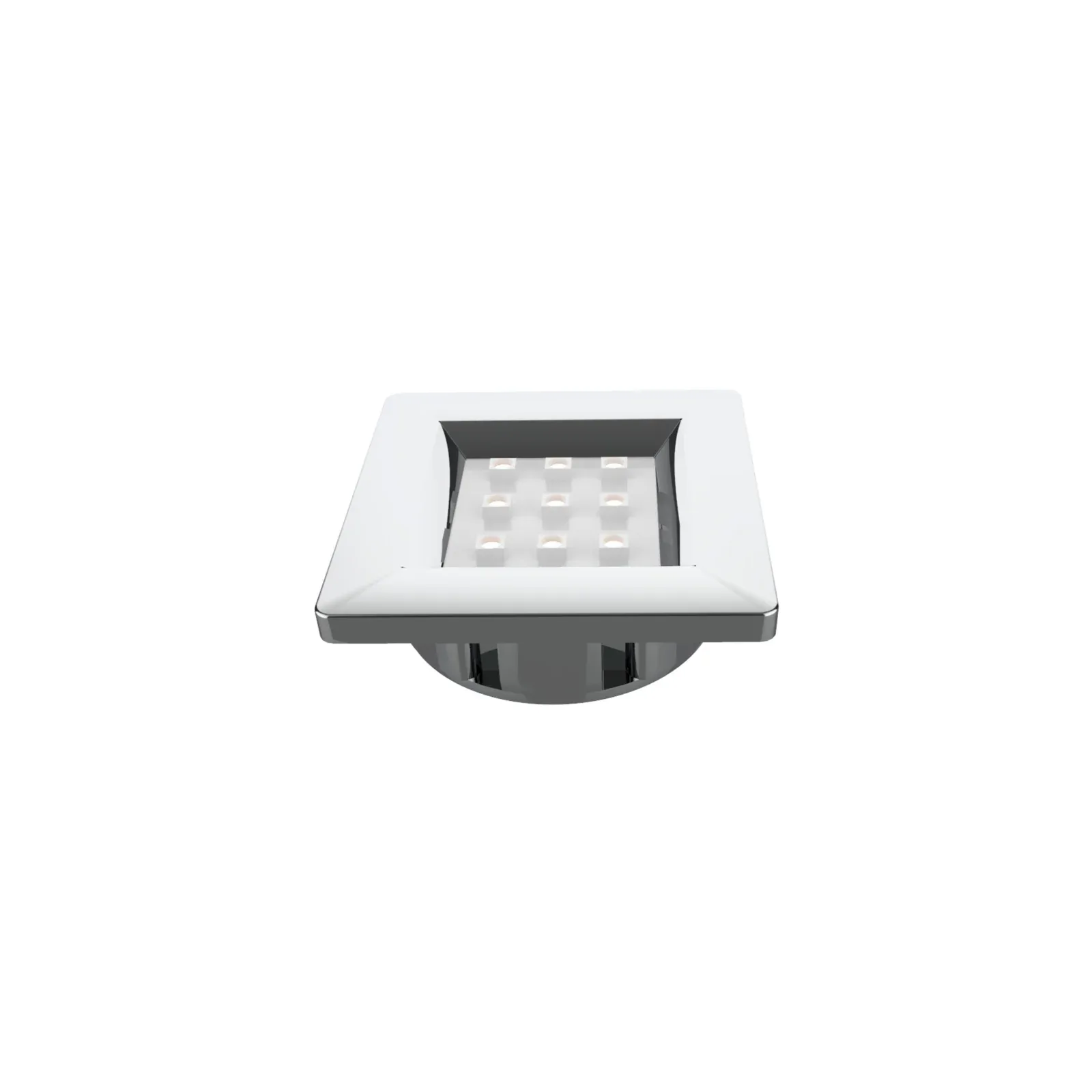 Luminária pontual 9 leds quadrado — foto 1