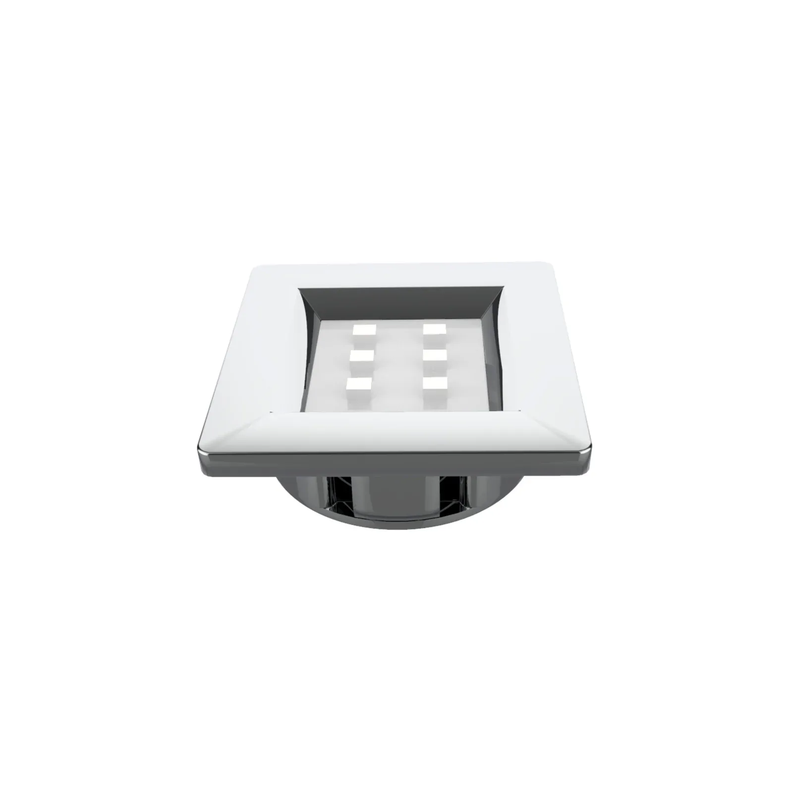 Luminária pontual 6 leds quadrada — foto 1