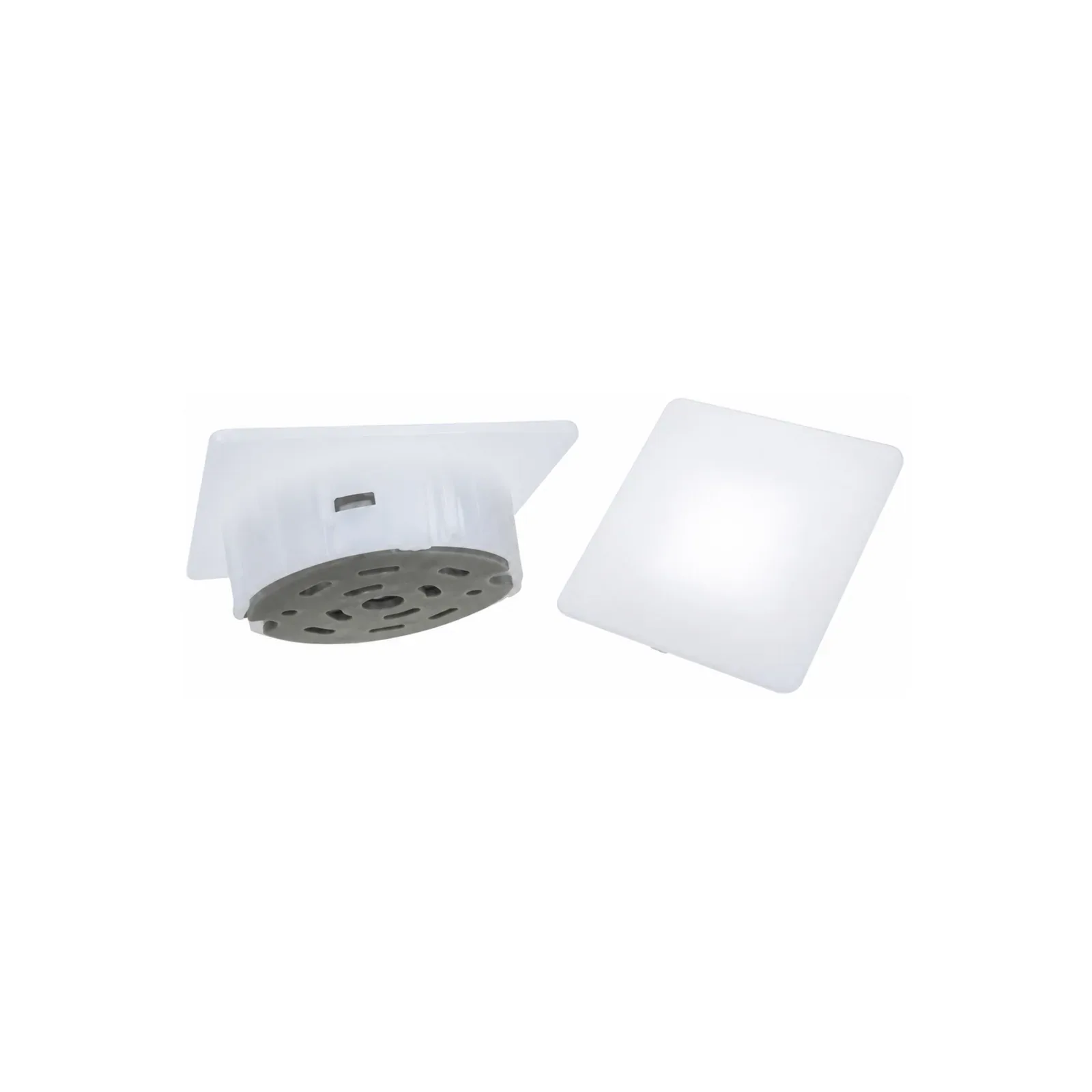 Luminária pontual ultra slim ponto zero 4 leds quadrada — foto 1